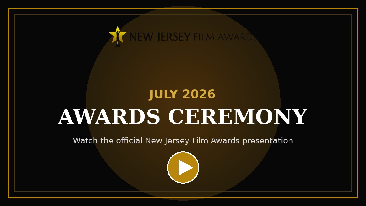 July 2026 New Jersey Film Awards Ceremony